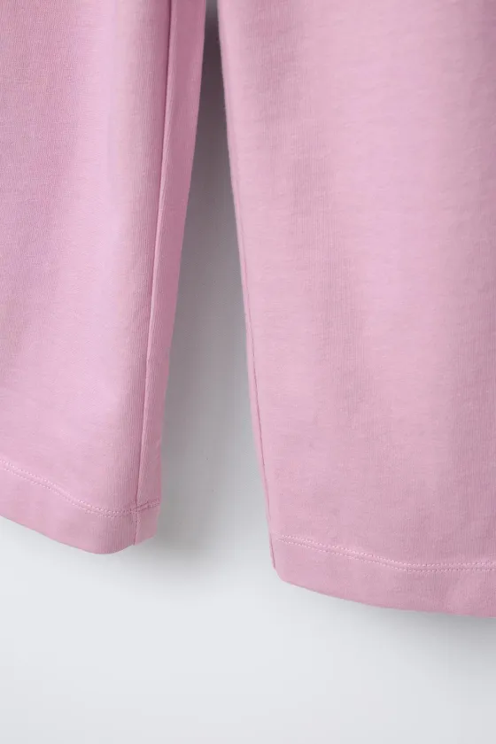 ОДНОТОННЫЕ БРЮКИ WIDE LEG HEAVY WEIGHT