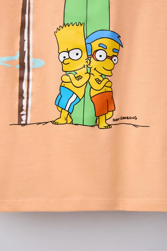 ФУТБОЛКА С ПРИНТОМ BART THE SIMPSONS ™ MATT GROENING