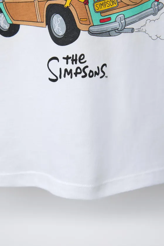 ФУТБОЛКА С ПРИНТОМ «КАРАВАН» THE SIMPSONS ™ MATT GROENING