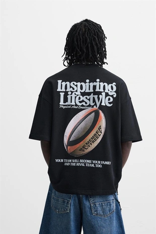 Толстовка с графическими принтами- Заказать в России