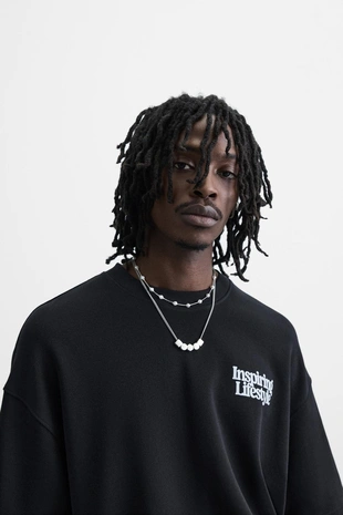 Толстовка с графическими принтами- Заказать в России