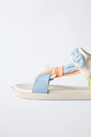 Босоножки технические на липучках- Заказать в России