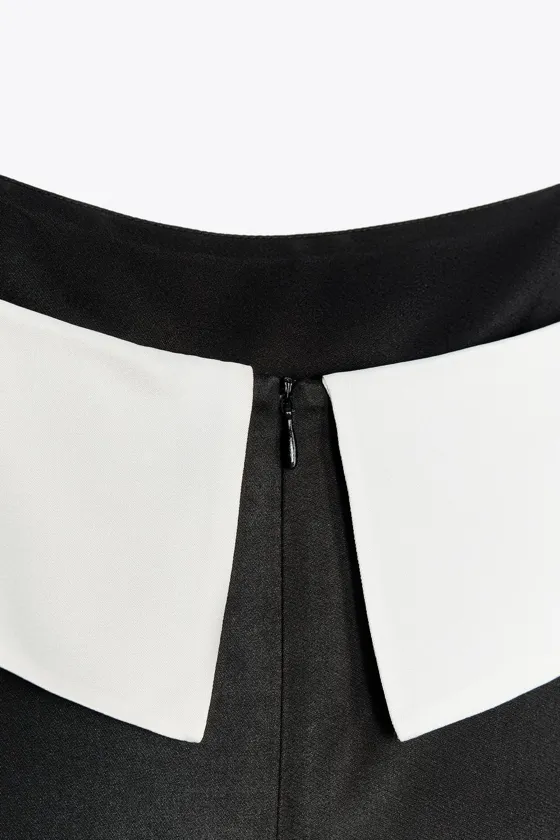 МИНИМАЛИСТИЧНОЕ АТЛАСНОЕ ПЛАТЬЕ — ZW COLLECTION