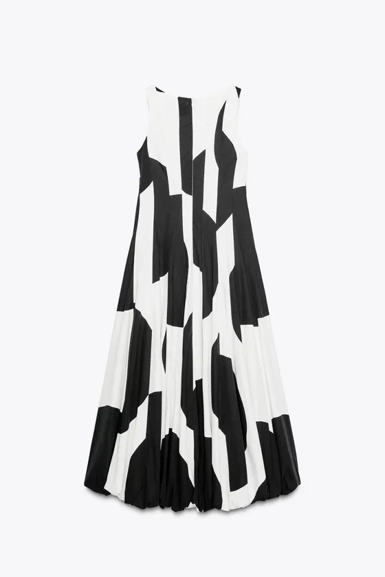 ПЛАТЬЕ-БАЛЛОН В ГОРОШЕК — ZW COLLECTION