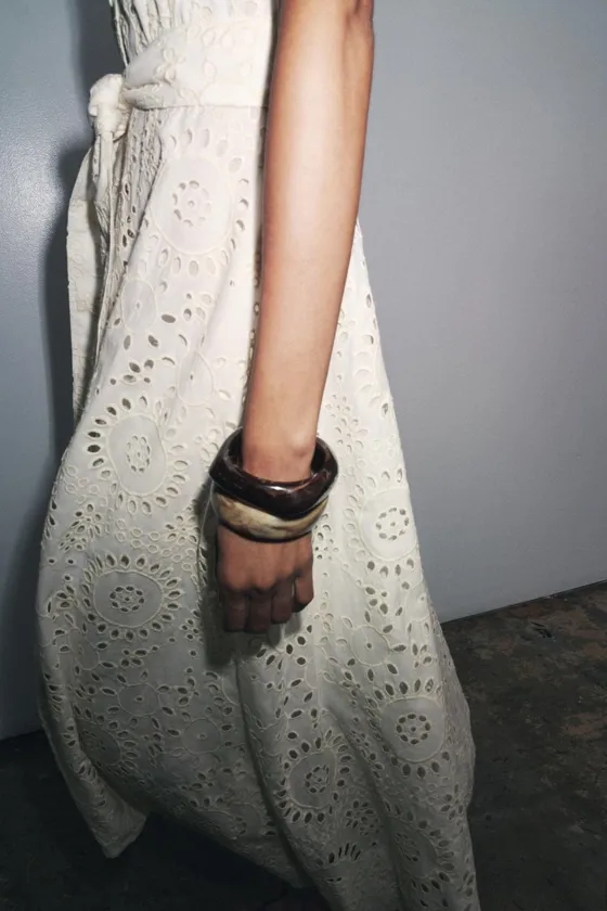 ПЛАТЬЕ-РУБАШКА С ВЫШИВКОЙ — ZW COLLECTION