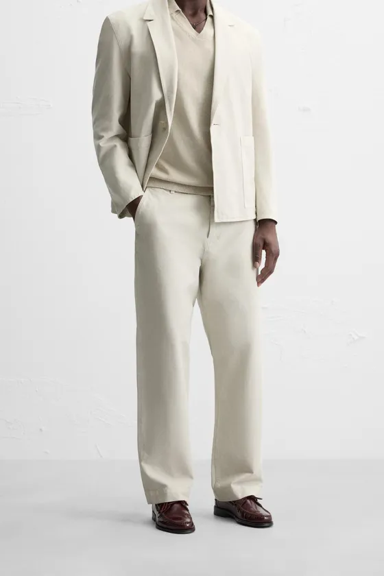 КОСТЮМНЫЕ БРЮКИ RELAXED FIT