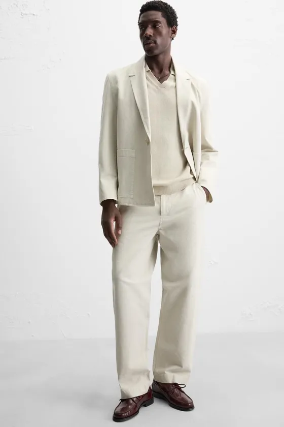 КОСТЮМНЫЕ БРЮКИ RELAXED FIT