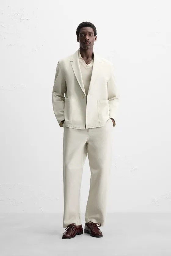 КОСТЮМНЫЕ БРЮКИ RELAXED FIT