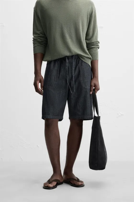 ДЖИНСОВЫЕ ШОРТЫ RELAXED FIT