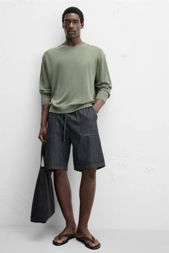 ДЖИНСОВЫЕ ШОРТЫ RELAXED FIT