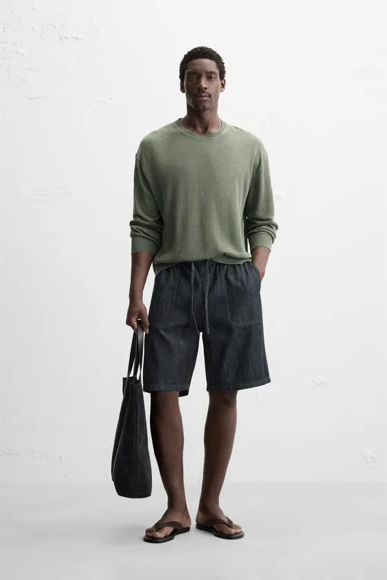 ДЖИНСОВЫЕ ШОРТЫ RELAXED FIT