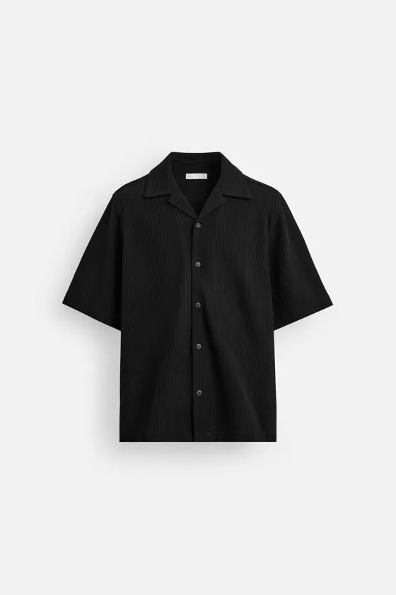 РУБАШКА JACQUARD В ПОЛОСКУ