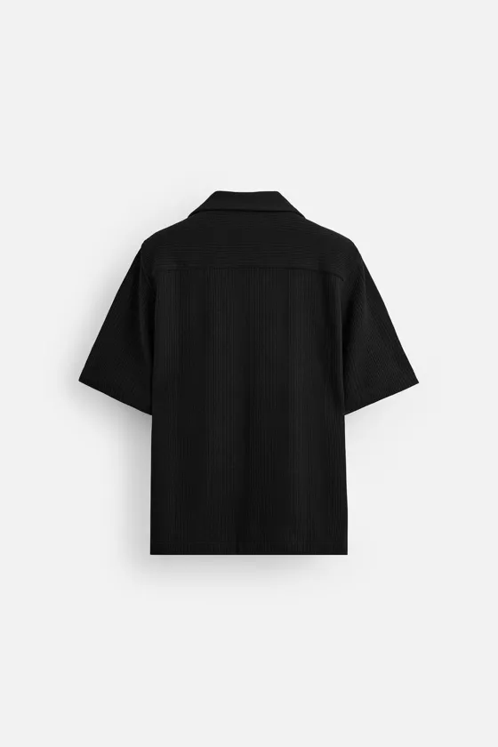 РУБАШКА JACQUARD В ПОЛОСКУ