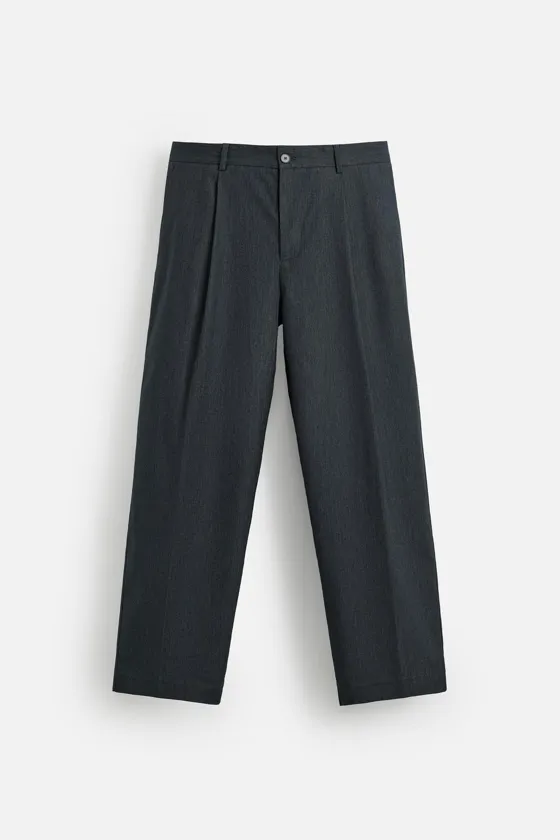БРЮКИ REGULAR FIT СО СКЛАДКАМИ