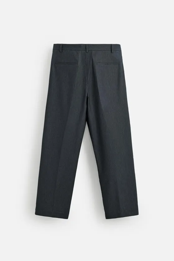 БРЮКИ REGULAR FIT СО СКЛАДКАМИ