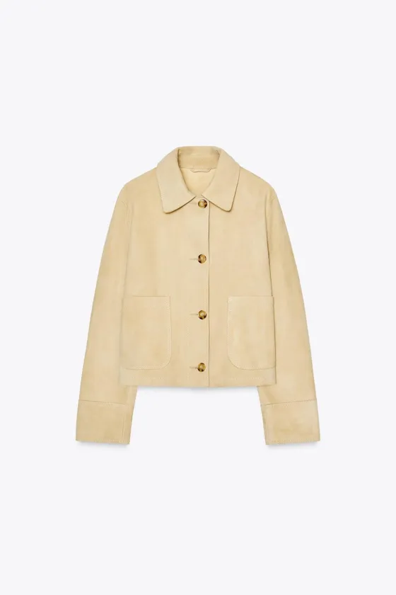 КУРТКА ИЗ 100% ЗАМШИ — ZW COLLECTION, LIMITED EDITION