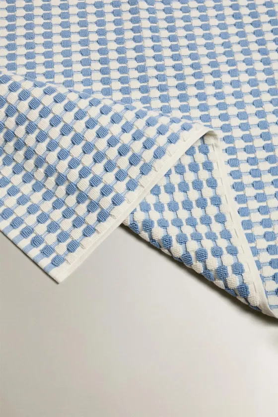 Полотенце для ванны с текстурой вафли