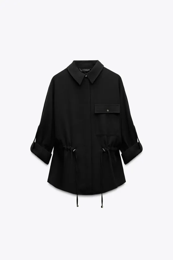 РУБАШКА САФАРИ ИЗ КРЕПА