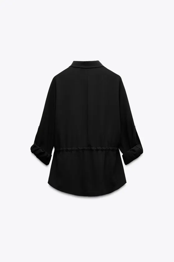 РУБАШКА САФАРИ ИЗ КРЕПА