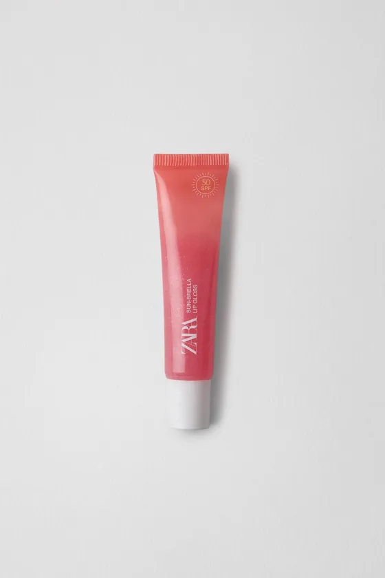 Глянцевый бальзам для губ с spf 50