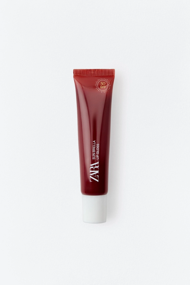 Глянцевый бальзам для губ spf 50