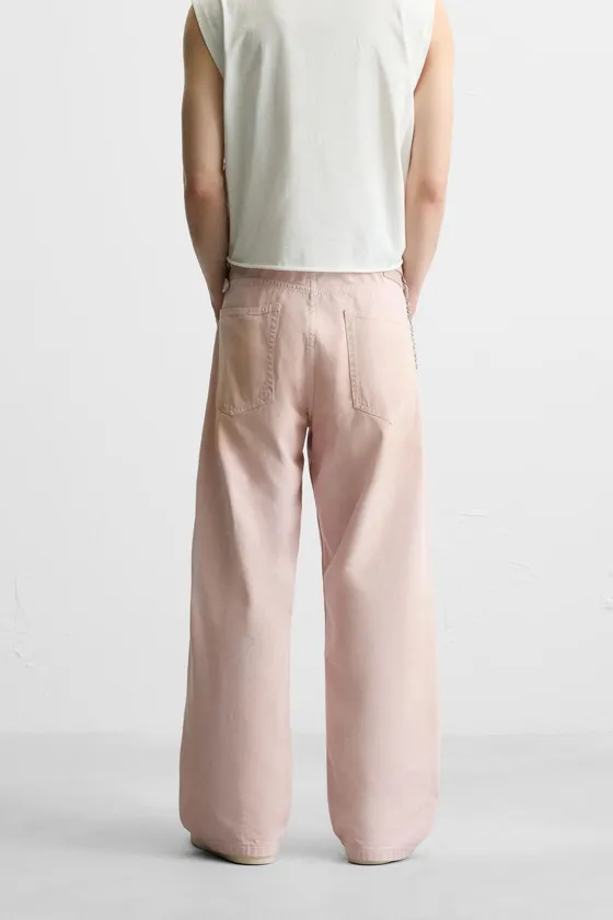 ДЖИНСЫ BAGGY В ВИНТАЖНОМ СТИЛЕ