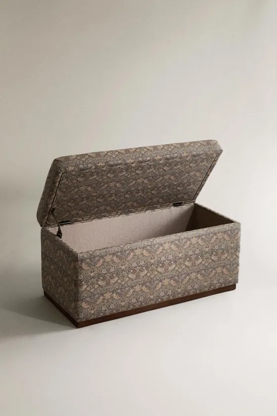 Скамья morris & co. с чехлом из хлопка и льна