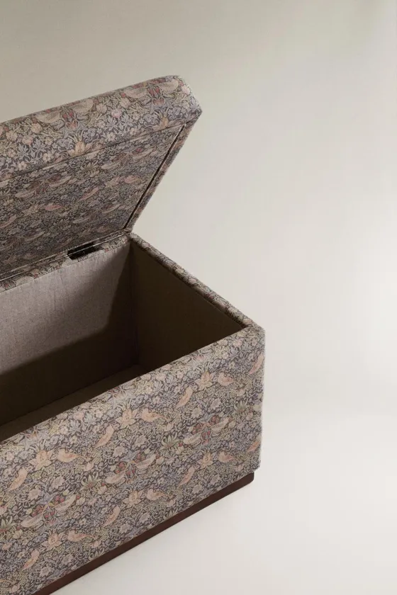 Скамья morris & co. с чехлом из хлопка и льна