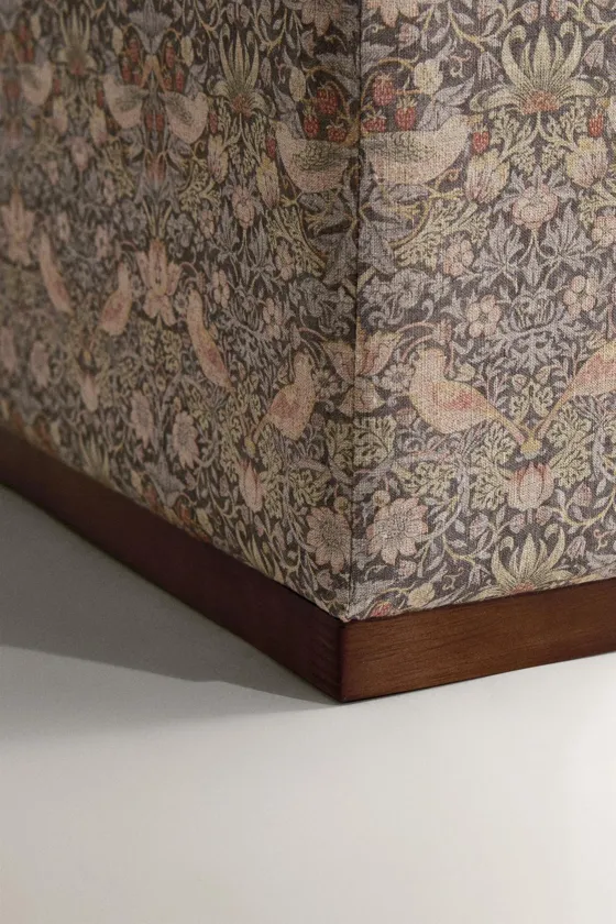 Скамья morris & co. с чехлом из хлопка и льна