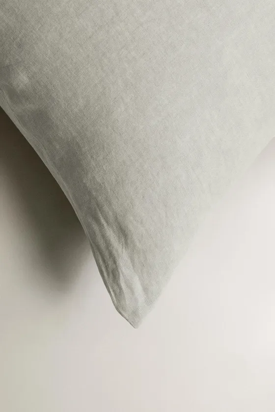 (140 г/м²) xxl чехол из льна для подушки