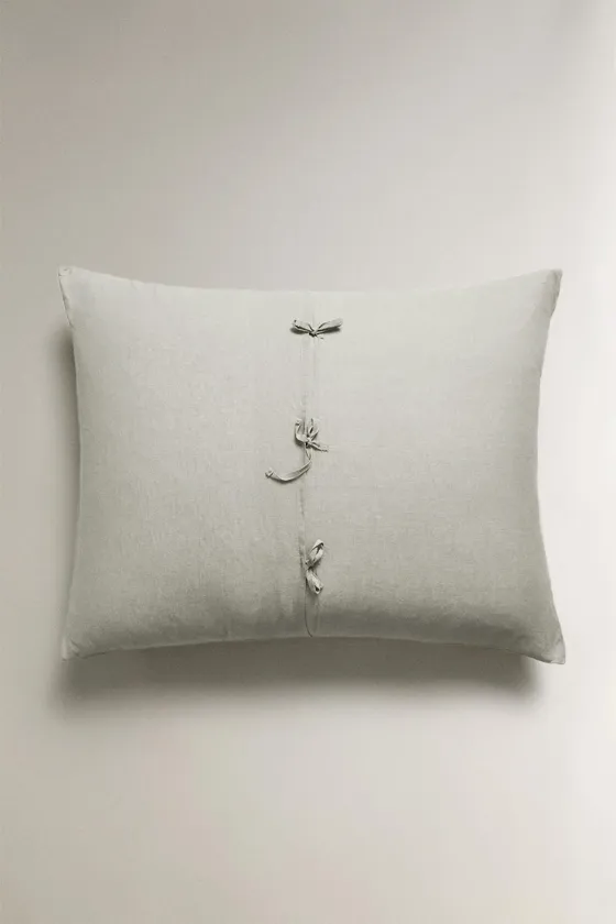 (140 г/м²) xxl чехол из льна для подушки