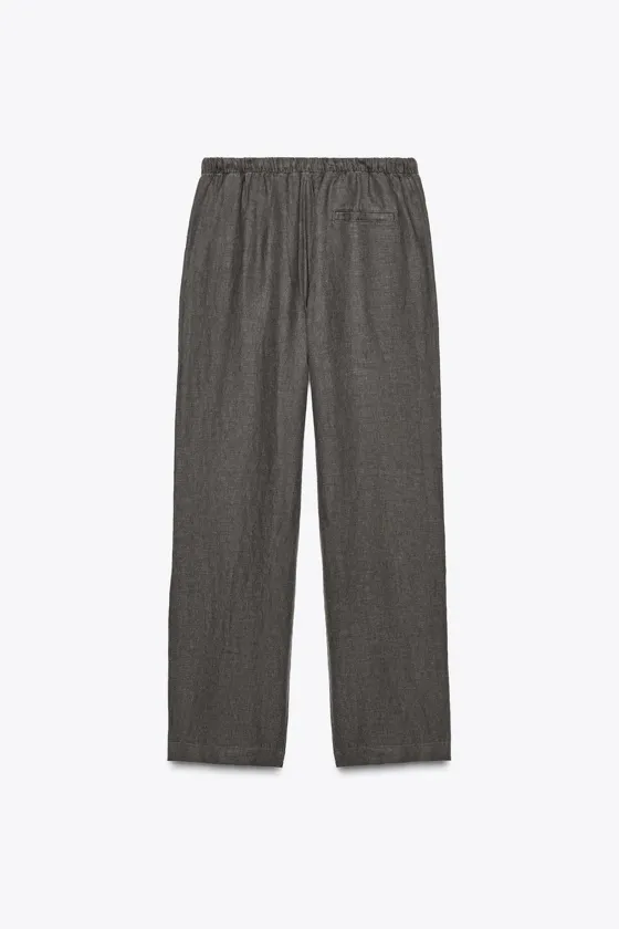 БРЮКИ ИЗ 100% ЛЬНА — ZW COLLECTION