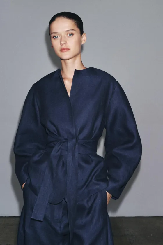 КИМОНО ИЗ 100% ЛЬНА — ZW COLLECTION, LIMITED EDITION