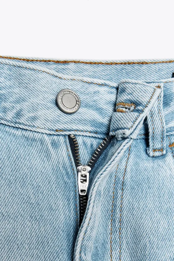 ZW COLLECTION HIGH-WAIST PALAZZO JEANS