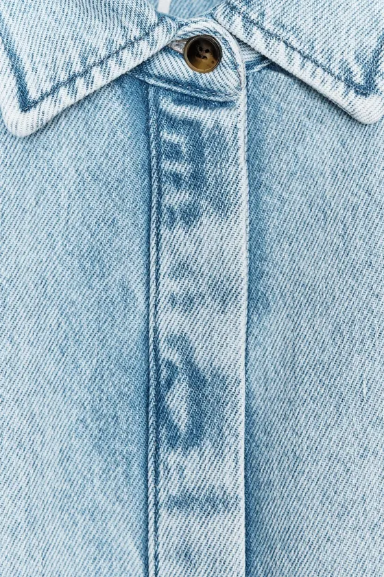 ZW COLLECTION DENIM BLOUSE