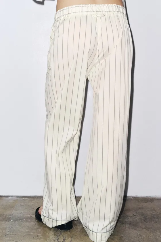 БРЮКИ В ПОЛОСКУ — ZW COLLECTION