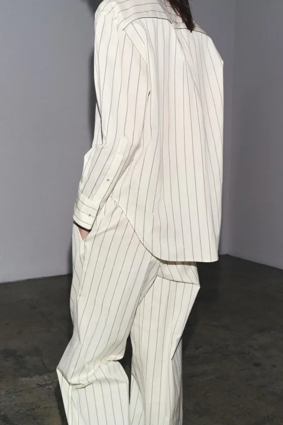 БРЮКИ В ПОЛОСКУ — ZW COLLECTION