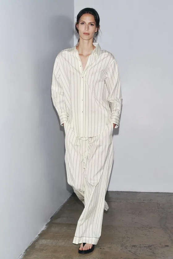 БРЮКИ В ПОЛОСКУ — ZW COLLECTION