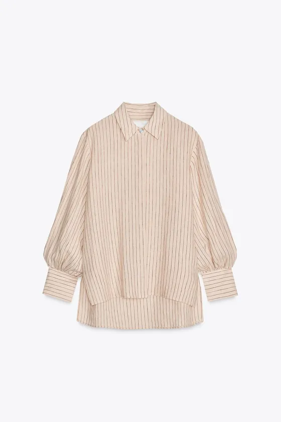 РУБАШКА ИЗ 100% ЛЬНА — ZW COLLECTION