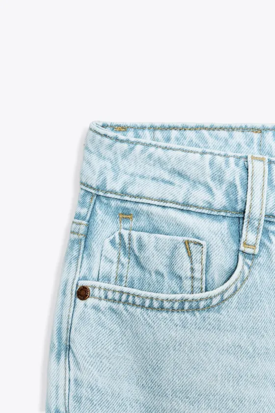 ДЖИНСЫ С ВЫСОКОЙ ПОСАДКОЙ Z1975 MOM FIT