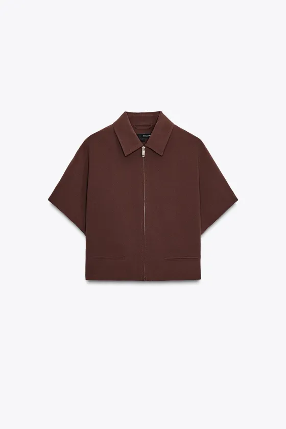 УКОРОЧЕННАЯ КУРТКА — ZW COLLECTION