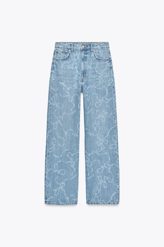 ДЖИНСЫ TRF Багги СО СРЕДНЕЙ ПОСАДКОЙ