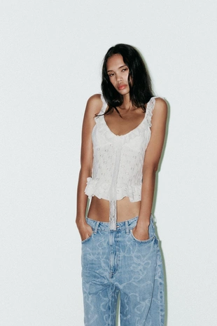 Джинсы Trf Багги со средней посадкой- Заказать в России