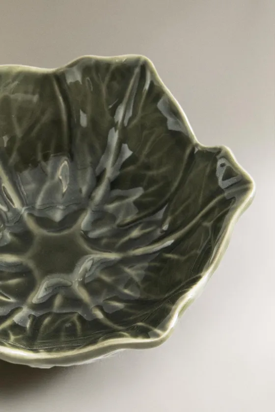 Посуда из керамики  cabbage stoneware bowl 
