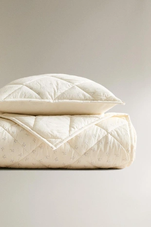 CHILDREN'S FLORAL PRINT QUILT- Заказать в России