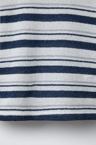 Трикотажная футболка в полоску- Заказать в России