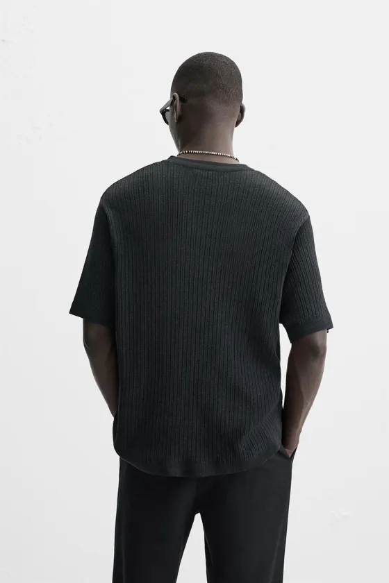 ТРИКОТАЖНЫЙ ЖАККАРДОВЫЙ ТОП