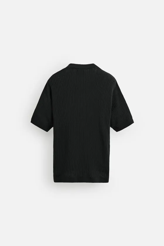 ТРИКОТАЖНЫЙ ЖАККАРДОВЫЙ ТОП