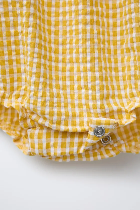 Ромпер в клетку gingham check