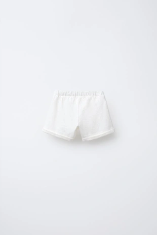 Купить Zara Однотонные контрастные шорты